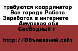 требуются координатор - Все города Работа » Заработок в интернете   . Амурская обл.,Свободный г.